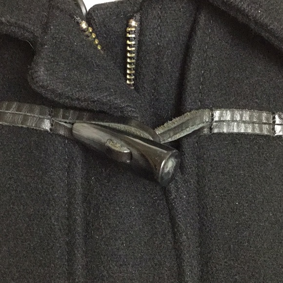Banana Republic Black Wool Coat S - Picture 2 of 8